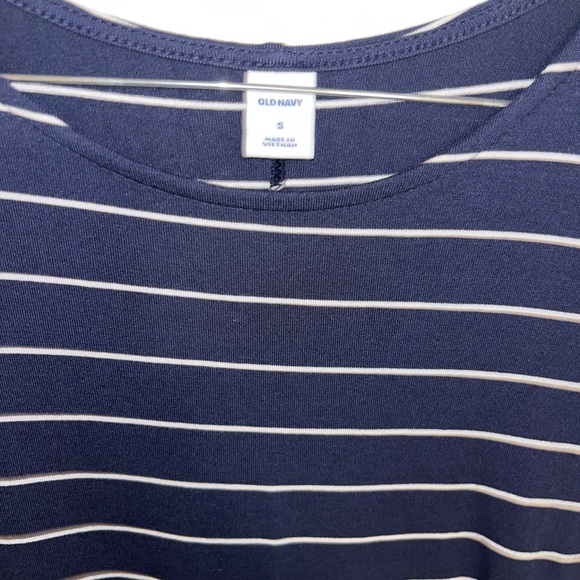 NWT Old Navy blue and white striped dress small - Picture 4 of 4